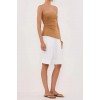 LUKE TAN BANDEAU KNIT TOP