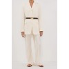 MYKA CREAM SATIN PANT