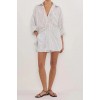 OLLIE WHITE STRIPE SHIRT