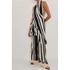 BEAU BLACK STRIPE PANT