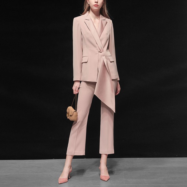 Fashion Business Suit And Pant Trousers Two-piece