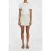 EVA NATURAL LINEN SKORT