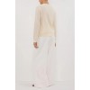 INDY CREAM CASHMERE KNIT JUMPER