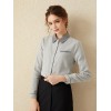 H-shaped Long-sleeved thick brushed shirt Blouse