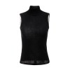 Half Turtleneck Sleeveless Knit Tank Top