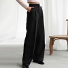 Commuter High Waist Trousers Wide Leg Pants