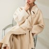 Winter Double-sided Cashmere Coat Collar Bathrobe Wool Coat