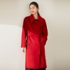 Winter Double-sided Cashmere Coat Collar Bathrobe Wool Coat
