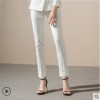 White Double-breasted Fashionable Temperament Suit