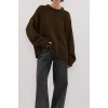 ROY OLIVE LONGLINE KNIT JUMPER