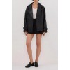 MARGOT BLACK LEATHER JACKET