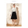 H-shaped Bow Chiffon Shirt Blouse