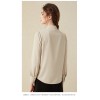 H-shaped Bow Chiffon Shirt Blouse