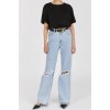 ARCHIE BLUE HIGH RISE RIPPED JEAN