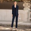 Women's Professional Suit Pants Three-piece Set