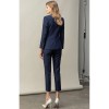 Women Fashion Business Suit and Pant Trousers Two-piece