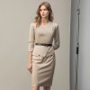 Fashionable Commuter V-neck Dress