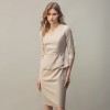 Fashionable Commuter V-neck Dress