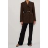 MYKA BLACK SATIN PANT