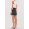 MASON WASHED BLACK DENIM MINI SKIRT