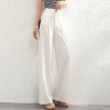 High Waist Slim Straight Chiffon Suit Pants