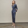 Women's Temperament Commuter Striped Suit