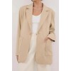 LOUIE NATURAL PATCH POCKET BLAZER