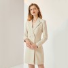 Elegant Double Breasted Suit Dress