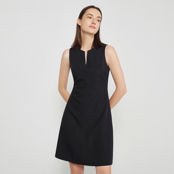 Women's Temperament Professional Sleeveless Suit Dress