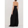 CODY BLACK WIDE LINEN PANT