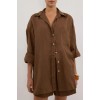 LUNE FONDANT LINEN SHIRT