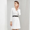 Temperament Business OL Long-sleeved Suit Dress