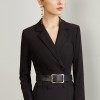 Temperament Business OL Long-sleeved Suit Dress